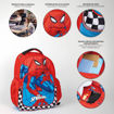 Picture of Spiderman Checked Backpack 42 cm